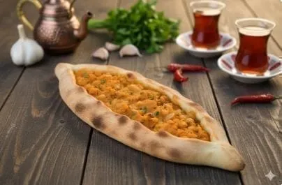 Patatesli Pide - Geleneksel Pideler